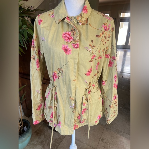 A Loves A medium long sleeve 100% cotton zip up jacket excellent condition - Picture 4 of 16